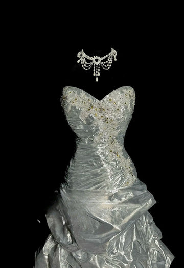 Niulatu Sweetheart Neck Sheath Long Prom Dresses Vintage Taffeta Silver Gray Evening Dress Sweet 16 Dress HZ1026